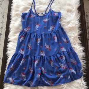 Mudd Paisley Babydoll Dress.
